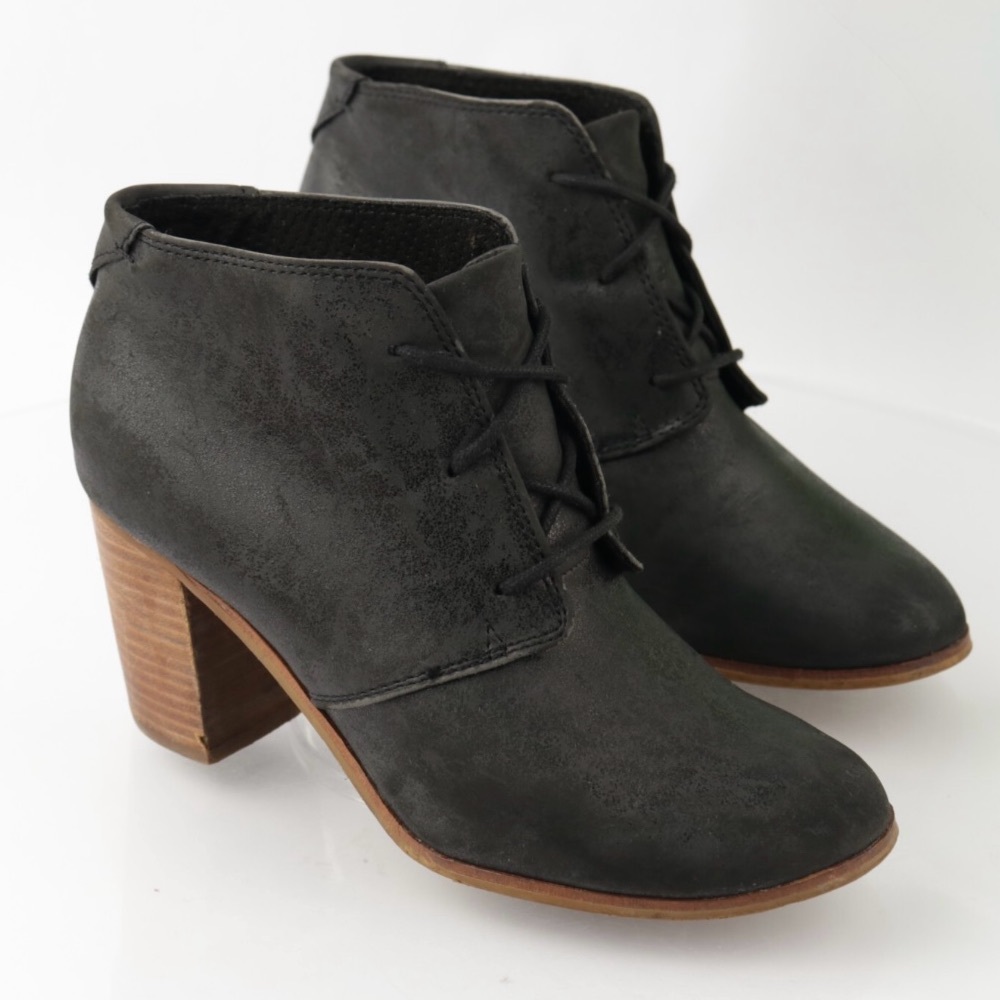 TOMS New Lunata Lace up Bootie Size 6.5